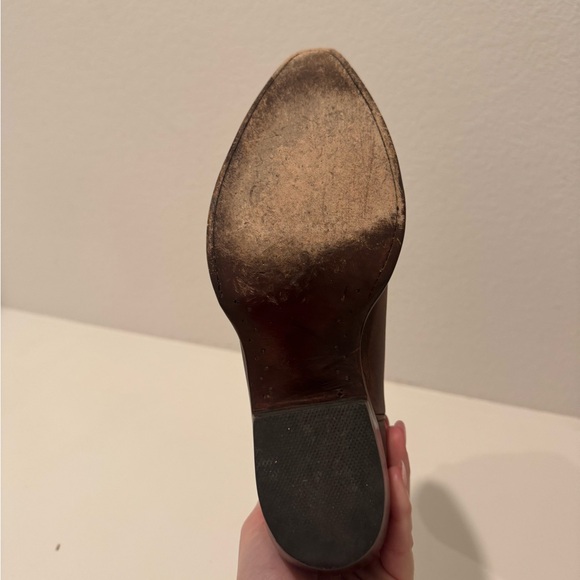 Cavender’s Women’s Burnished Brown Leather Cowboy Boots; Size 7.5; Worn 2-3x - Picture 6 of 7